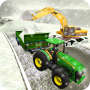 icon Excavator Snow Loader Tractor