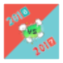 icon New Year Game - 2016 VS 2017 for ZTE Blade A6 Max