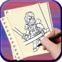 icon How to Draw Lego Ninjago for Micromax Canvas Juice 4G Q461
