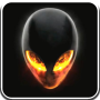 icon Alien Skull Fire LWallpaper for Ginzzu S5021