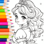 icon Doll Color: Princess Coloring for Xiaomi Redmi 6