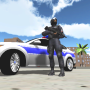 icon Police Car Driver 3D for intex Aqua Strong 5.2