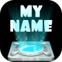 icon My Name Live Wallpaper for Micromax Canvas Mega 2 Q426