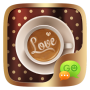 icon (FREE)GO SMS LOVE COFFEE THEME for LG K5