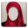 icon Hijab Woman Photo Montage