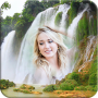 icon Beautiful Waterfall Frames