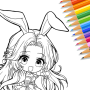 icon Cute Drawing : Anime Color Fan for Xiaolajiao 6