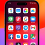 icon OS 17 Launcher Pro for LG G6