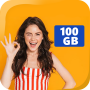 icon Daily Internet Data GB MB app for Xiaomi Redmi Note 4X