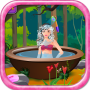 icon Hawain Girl Bathing