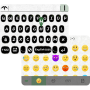 icon Panda Emoji iKeyboard Theme for Samsung I9100 Galaxy S II