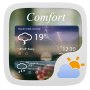 icon Comfort Weather Widget Theme