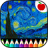 icon Vincent van Gogh Coloring Book 10