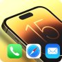 icon iOS Launcher- iPhone 15 Theme for Gionee P7