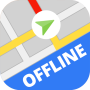 icon Offline Maps & Navigation for sharp Aquos Sense Lite