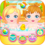 icon Newbown twins baby game for Micromax Canvas Spark 2 Plus
