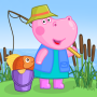 icon Fishing Hippo: Catch fish for Huawei Honor 7C