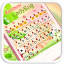 icon Rainbow Ladybug Emoji Keyboard for oppo A3