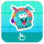 icon TouchPal Sticker Pack Easter Rabbit