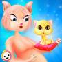 icon My Newborn Baby Kitten Games for sharp Aquos S3 mini