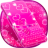 icon Pink Glow Keyboard Theme 1.279.13.83