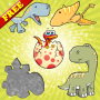 icon Dinosaurs Puzzles for Toddlers - Dino Kids Puzzle for ZTE Blade A6 Max