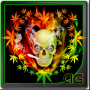 icon Skull Smoke Weed Magic FX for Cubot Max