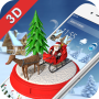 icon Merry Christmas 3D Theme for amazon Fire HD 10 (2017)