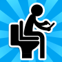 icon Toilet Time: Fun Mini Games for Alcatel 3