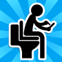 icon Toilet Time: Fun Mini Games for UMIDIGI Z2 Pro