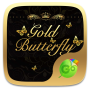 icon Gold Butterfly Keyboard Theme