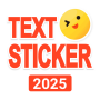 icon Text Sticker 2025