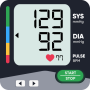 icon Blood Pressure Monitor App Pro for Texet TM-5005