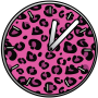 icon Pink Girly Clock Widgets