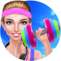 icon Gym Girl: Fitness Beauty Salon for Micromax Vdeo 5