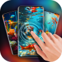 icon Ripple & 3D Live Wallpaper