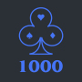 icon 1000 (Thousand) Card game for Weimei Force 2