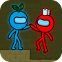 icon Red & Blue Stickman