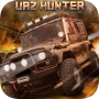 icon Russian Car Driver UAZ Hunter